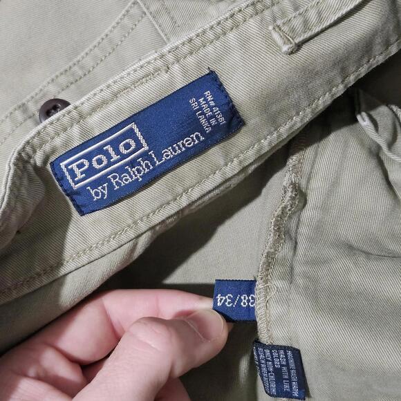 Polo Ralph Lauren Wide Baggy OG 107 Utility Skate Punk Pants Trousers 38x31 - Picture 4 of 7